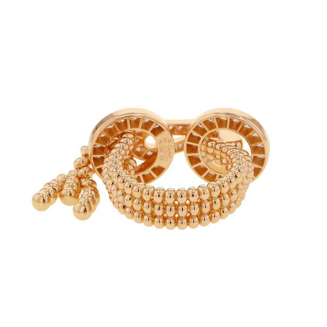 Cartier - カルティエ リング アグラフ リング セミパヴェ Cartier - カルティエ リング アグラフ リング セミパヴェ