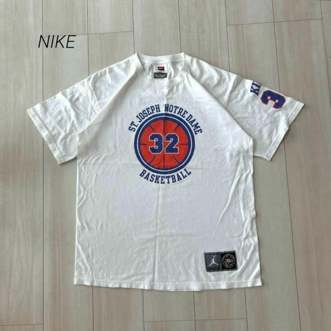 NIKE - NIKE ナイキ ジョーダン ST.JOSEPH バスケTシャツ Lの NIKE - NIKE ナイキ ジョーダン ST.JOSEPH バスケTシャツ Lの