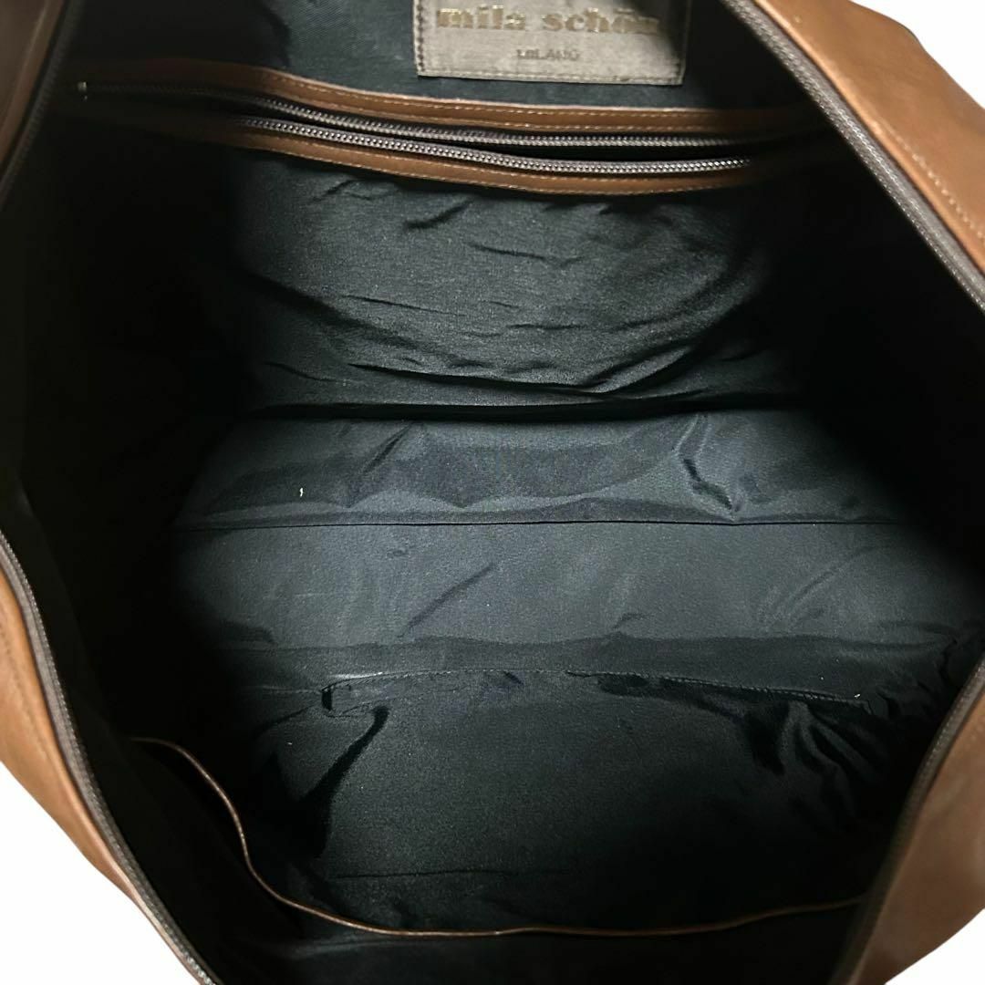 mila schon - 美品 ミラショーン ボストンバッグ レザー 大容量 mila schon - 美品 ミラショーン ボストンバッグ レザー 大容量