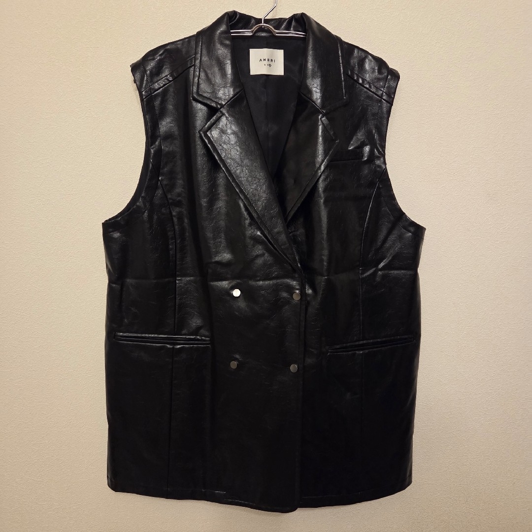 Ameri VINTAGE - CRASH SYNTHETIC LEATHER N/S JACKETの通販 by Ameri VINTAGE - CRASH SYNTHETIC LEATHER N/S JACKETの通販 by