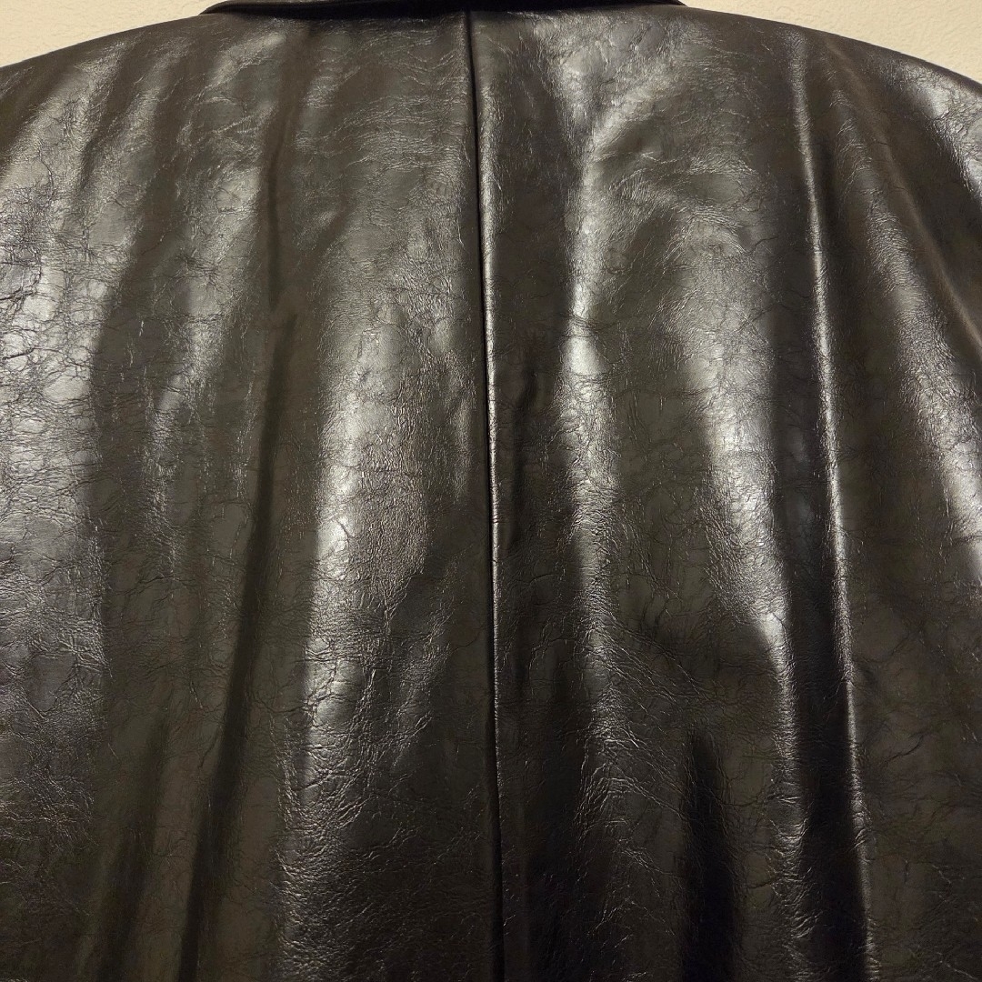 Ameri VINTAGE - CRASH SYNTHETIC LEATHER N/S JACKETの通販 by Ameri VINTAGE - CRASH SYNTHETIC LEATHER N/S JACKETの通販 by