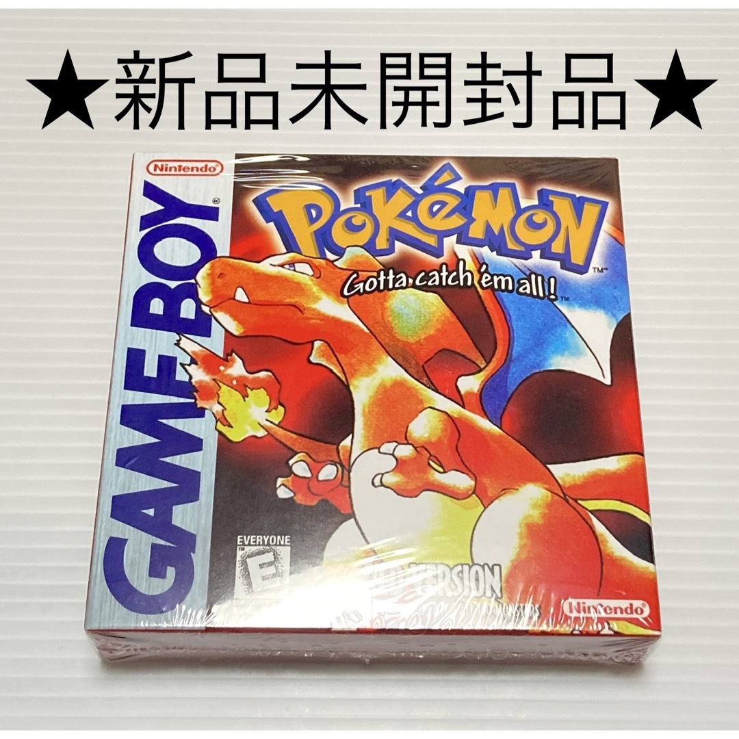 ゲームボーイ - 【新品未開封品】ゲームボーイ Pokemon RED ゲームボーイ - 【新品未開封品】ゲームボーイ Pokemon RED