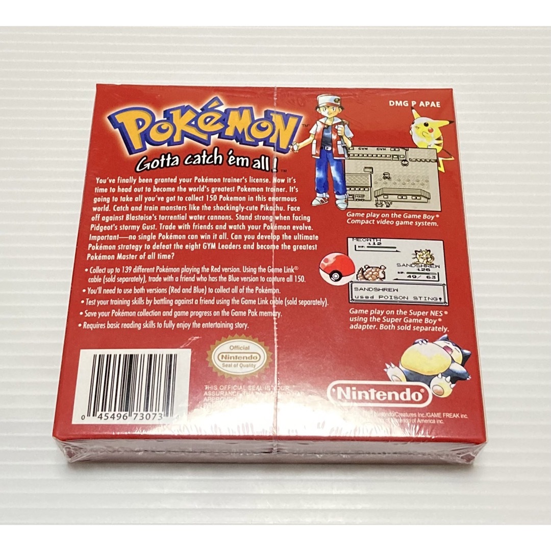 ゲームボーイ - 【新品未開封品】ゲームボーイ Pokemon RED ゲームボーイ - 【新品未開封品】ゲームボーイ Pokemon RED
