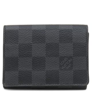 LOUIS VUITTON(名刺入れ/定期入れ ・ ブラック/黒色系)の LOUIS VUITTON(名刺入れ/定期入れ ・ ブラック/黒色系)の