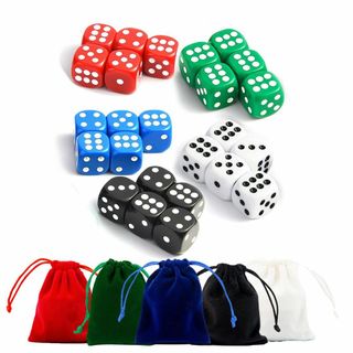 DFsucces サイコロ ダイス 六面 25個 カードゲーム ボードゲーム 5(その他)