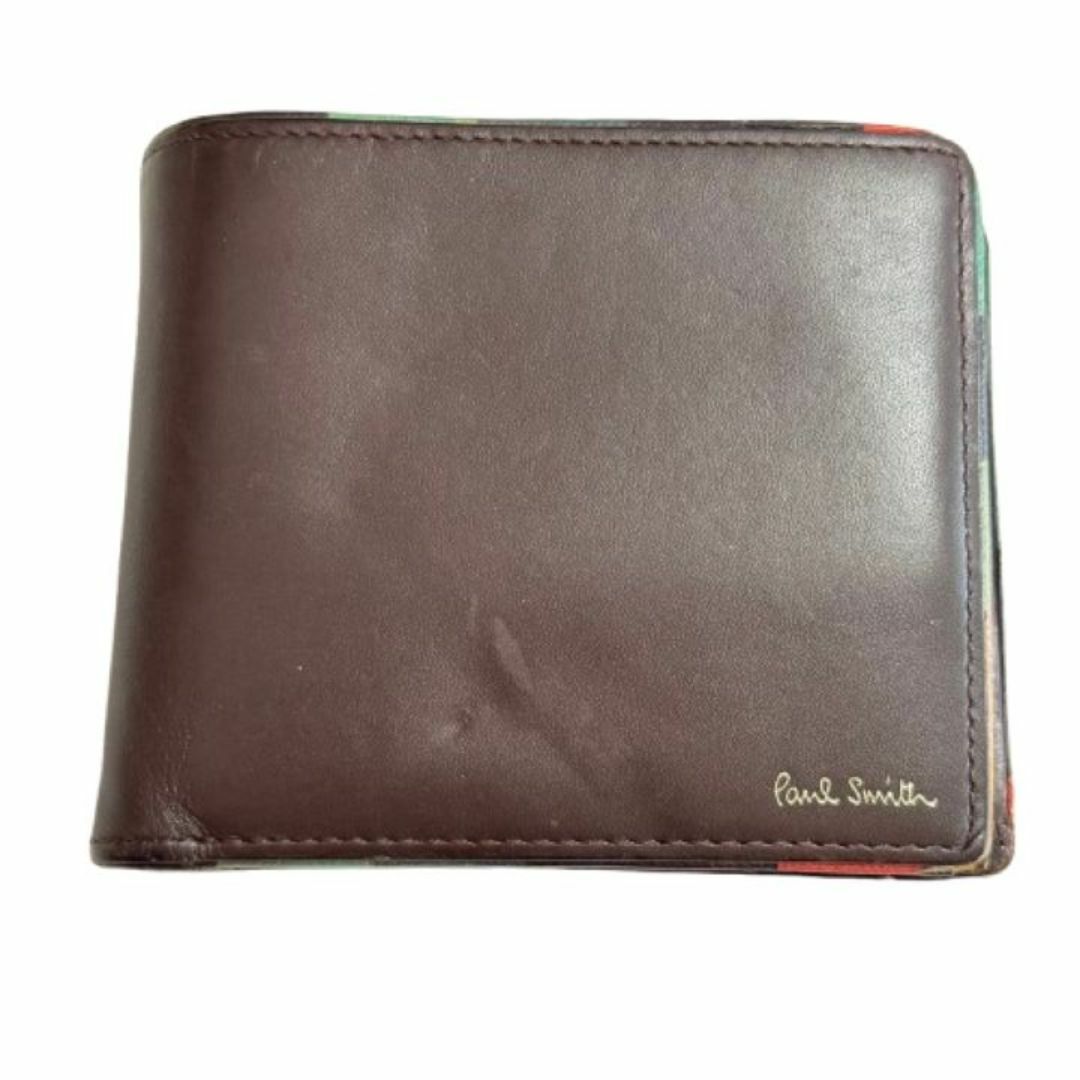 Paul Smith - 【Paul Smith/ポールスミス】レザー 二つ折り財布 Paul Smith - 【Paul Smith/ポールスミス】レザー 二つ折り財布