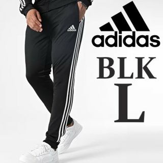 adidas - adidas ブラック ジョガーパンツ サイドストライプの adidas - adidas ブラック ジョガーパンツ サイドストライプの