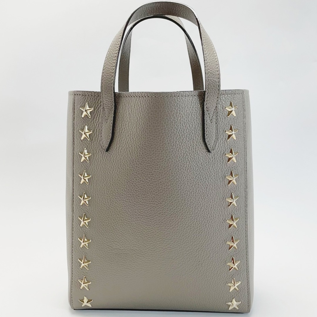 JIMMY CHOO - JIMMY CHOO ジミーチュウ スタースタッズ グレー JIMMY CHOO - JIMMY CHOO ジミーチュウ スタースタッズ グレー