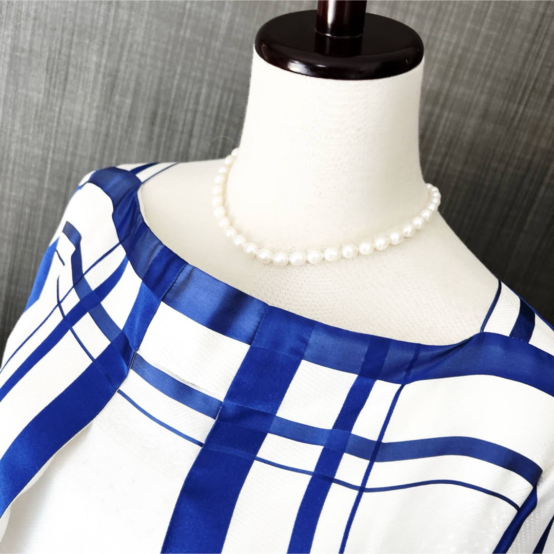 HERMES - 新品 HERMESエルメス エプロンドール 刺繍 ワンピース HERMES - 新品 HERMESエルメス エプロンドール 刺繍 ワンピース