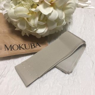 【新品未使用】MOKUBA 木馬 リボン サッシュベルト(ウェディングドレス)