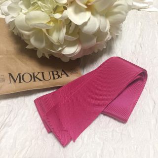 aachan17様【新品未使用】MOKUBA 木馬 リボン サッシュベルト(ウェディングドレス)