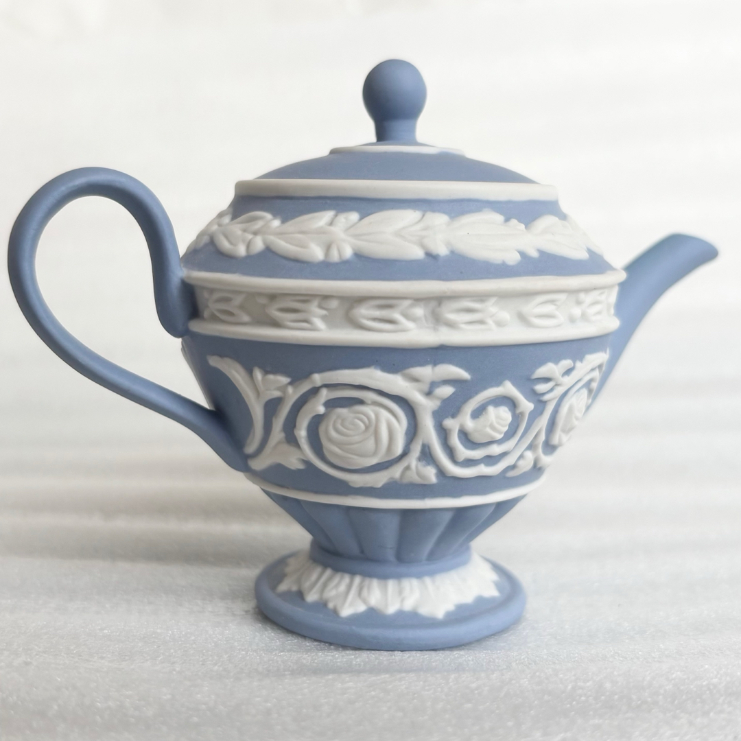 WEDGWOOD - ウェッジウッド ジャスパー ポット ホリデイ WEDGWOOD - ウェッジウッド ジャスパー ポット ホリデイ