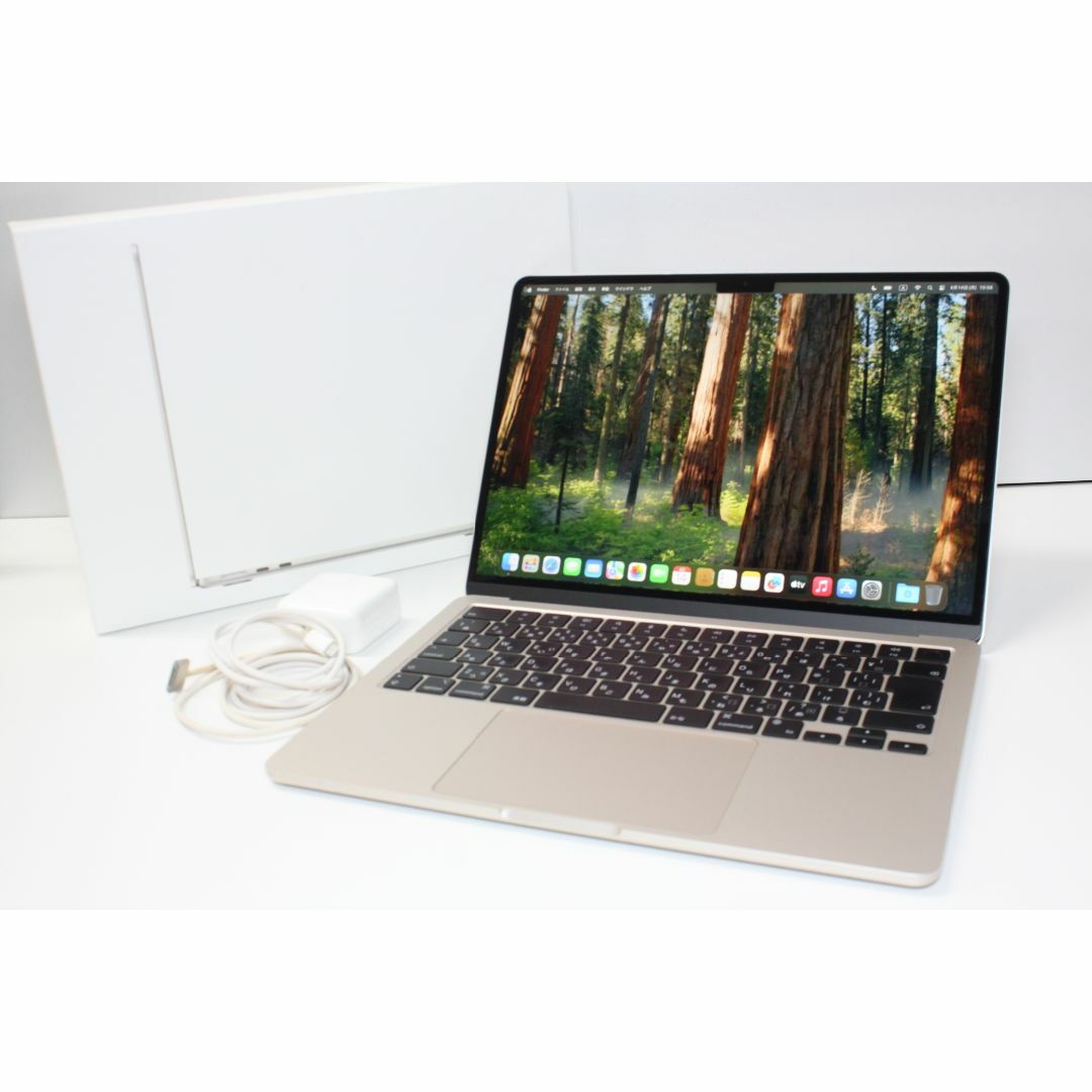 Apple - MacBook Air（M2,2022）256GB/8GB〈MLY13J/A〉⑤