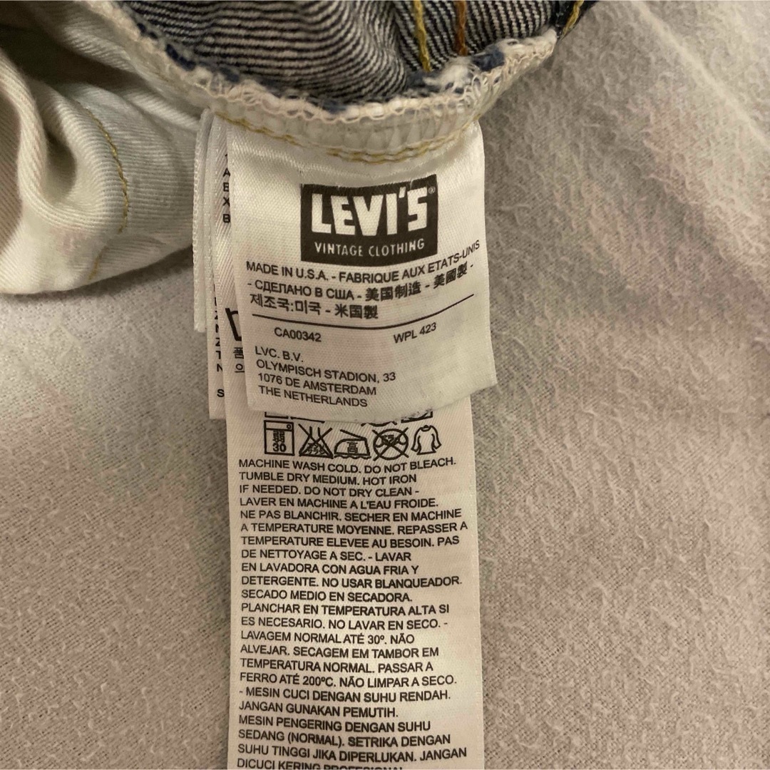LEVI'S VINTAGE CLOTHING - S501XX 大戦モデル USA製 W32 復刻 LEVI'S VINTAGE CLOTHING - S501XX 大戦モデル USA製 W32 復刻