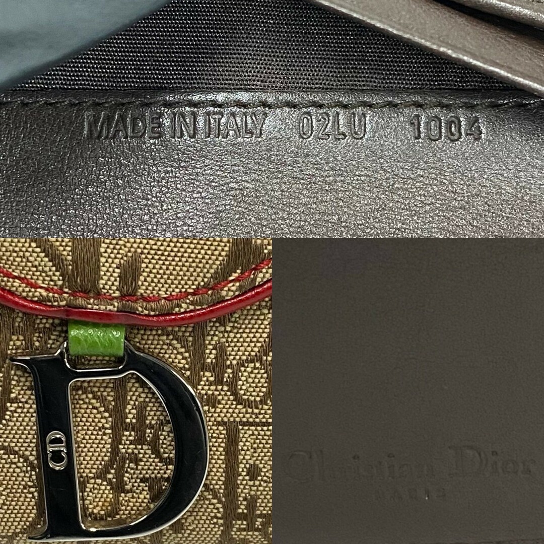 Dior - 極 美品 Christian Dior ディオール サドル トロッター Dior - 極 美品 Christian Dior ディオール サドル トロッター
