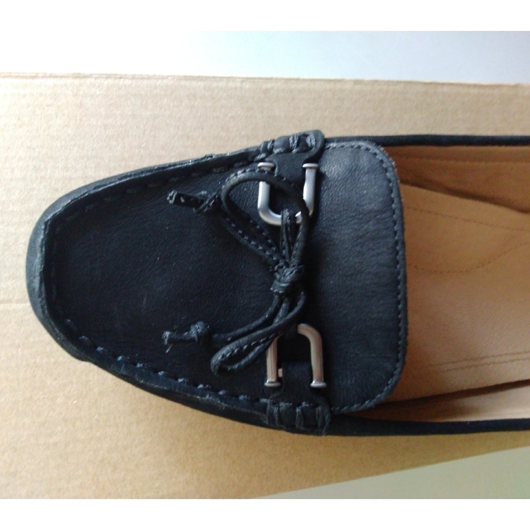 UGG - UGG/ローファー/ブラック/25.5㎝/中古品の通販 by UGG - UGG/ローファー/ブラック/25.5㎝/中古品の通販 by