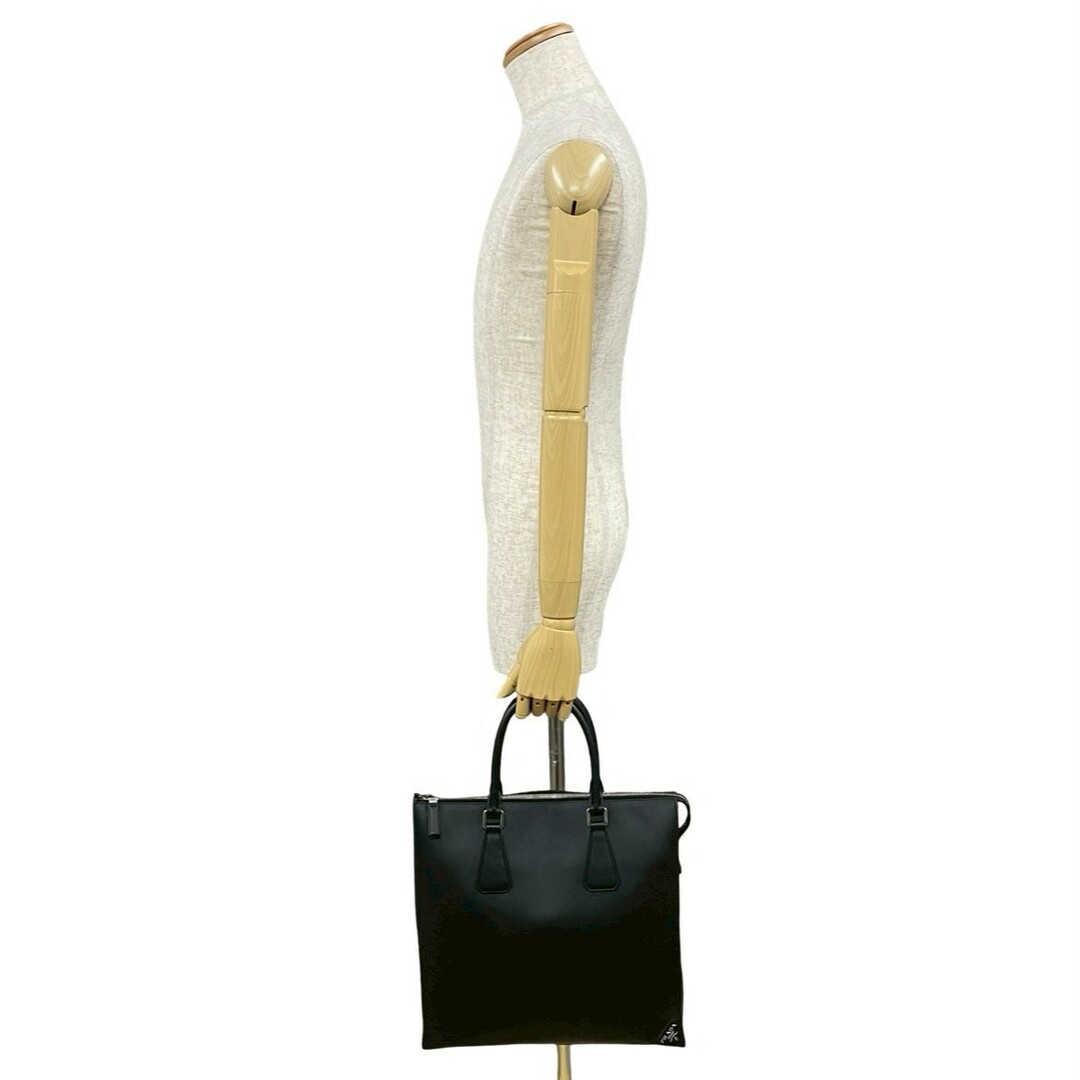 PRADA - 極 美品 希少品 PRADA プラダ ロゴ 金具 サフィアーノ PRADA - 極 美品 希少品 PRADA プラダ ロゴ 金具 サフィアーノ