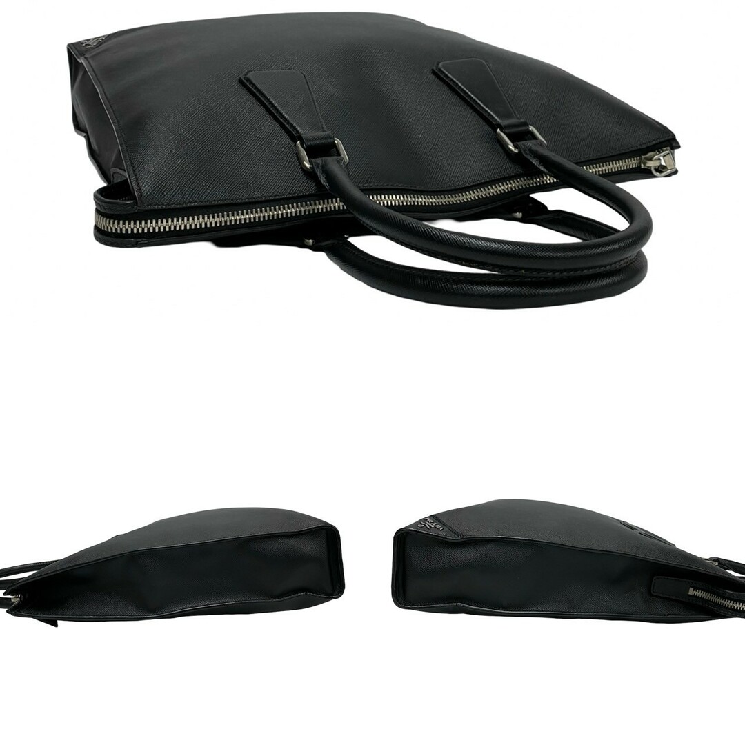 PRADA - 極 美品 希少品 PRADA プラダ ロゴ 金具 サフィアーノ PRADA - 極 美品 希少品 PRADA プラダ ロゴ 金具 サフィアーノ