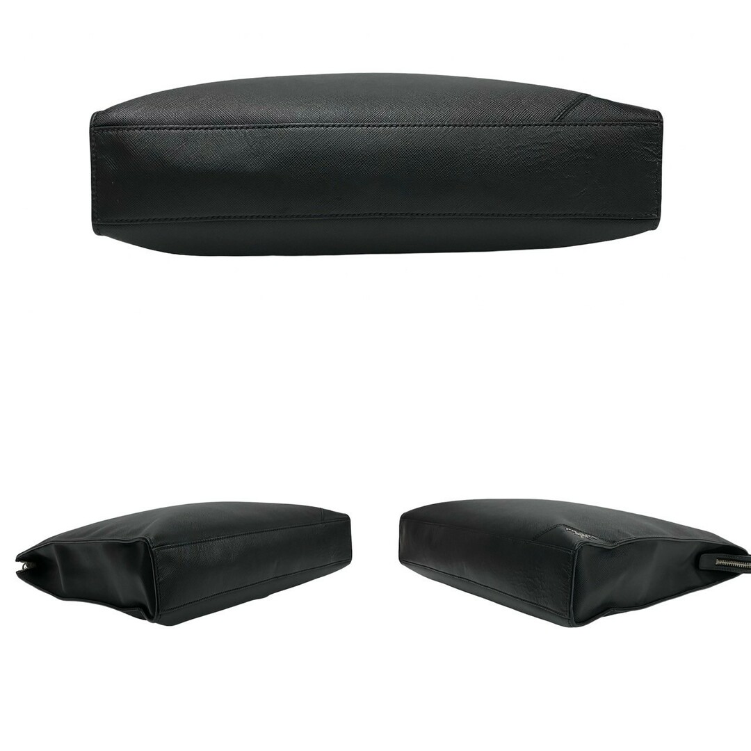 PRADA - 極 美品 希少品 PRADA プラダ ロゴ 金具 サフィアーノ PRADA - 極 美品 希少品 PRADA プラダ ロゴ 金具 サフィアーノ