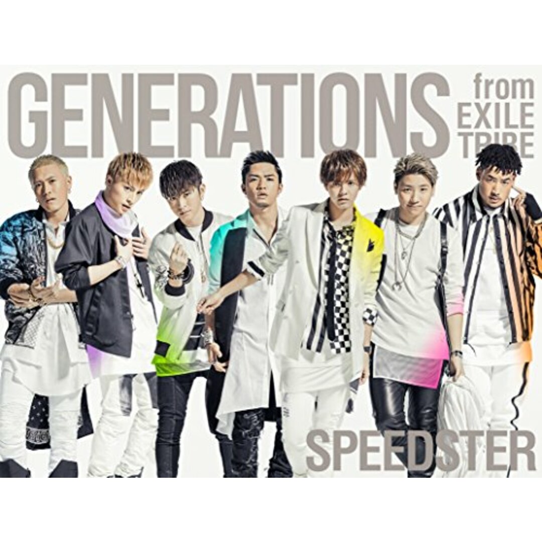 (CD)SPEEDSTER(CD+3DVD+スマプラミュージック+スマプラムービー)/GENERATIONS from EXILE TRIBE エンタメ/ホビーのCD(その他)の商品写真