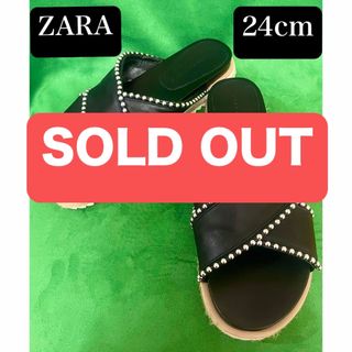 ZARA - 新品 ZARA ラインストーン ビジュー サンダル 36の通販 ZARA - 新品 ZARA ラインストーン ビジュー サンダル 36の通販