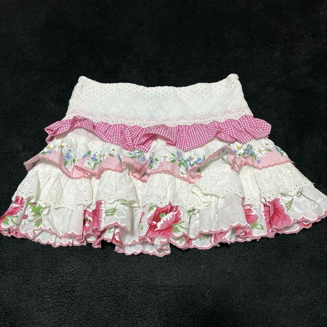 Ralph Lauren - 【美品】RALPH LAUREN・花柄スカート・サイズ7 Ralph Lauren - 【美品】RALPH LAUREN・花柄スカート・サイズ7