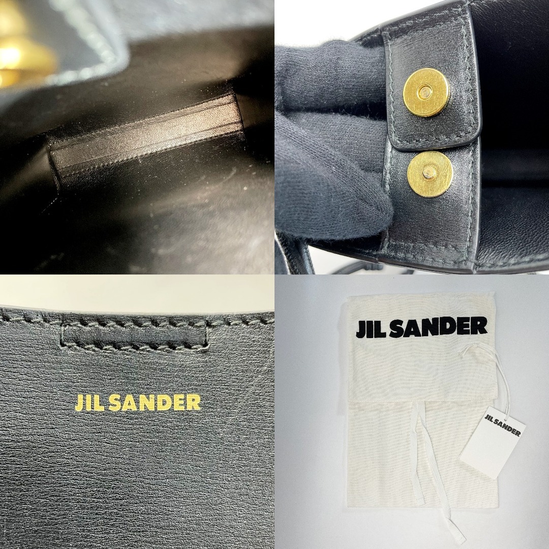 JIL SANDER - JIL SANDER ジルサンダー エンボスロゴ スモール JIL SANDER - JIL SANDER ジルサンダー エンボスロゴ スモール