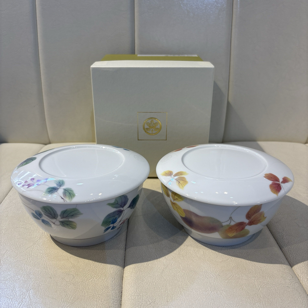 たち吉 - 未使用品! ☆たち吉☆ 蓋付き椀 どんぶり ペアの通販 たち吉 - 未使用品! ☆たち吉☆ 蓋付き椀 どんぶり ペアの通販
