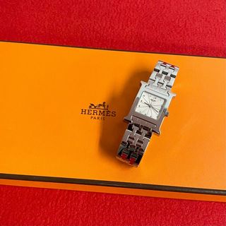 HERMES - ほぼ未使用 希少品 HERMES エルメス Hウォッチ HERMES - ほぼ未使用 希少品 HERMES エルメス Hウォッチ