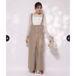 Mystrada - Mystradaサイドカットロンパース グレーの通販 by Mystrada - Mystradaサイドカットロンパース グレーの通販 by