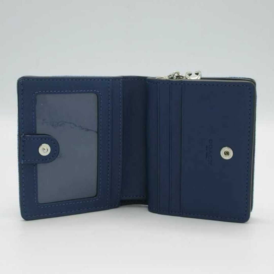 COACH - 【新品】コーチ 財布 二つ折り財布 COACH デニム COACH - 【新品】コーチ 財布 二つ折り財布 COACH デニム