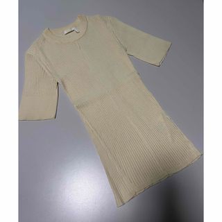 Chloe - クロエ 女優襟 カーディガン ボーダー ボタン ウール Chloe - クロエ 女優襟 カーディガン ボーダー ボタン ウール