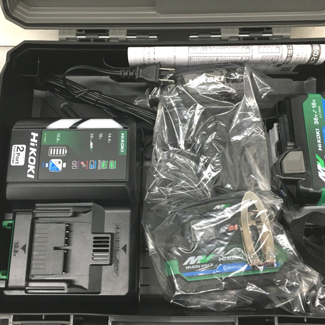△△HiKOKI ハイコーキ インパクトドライバ 充電器・充電池2個 △△HiKOKI ハイコーキ インパクトドライバ 充電器・充電池2個