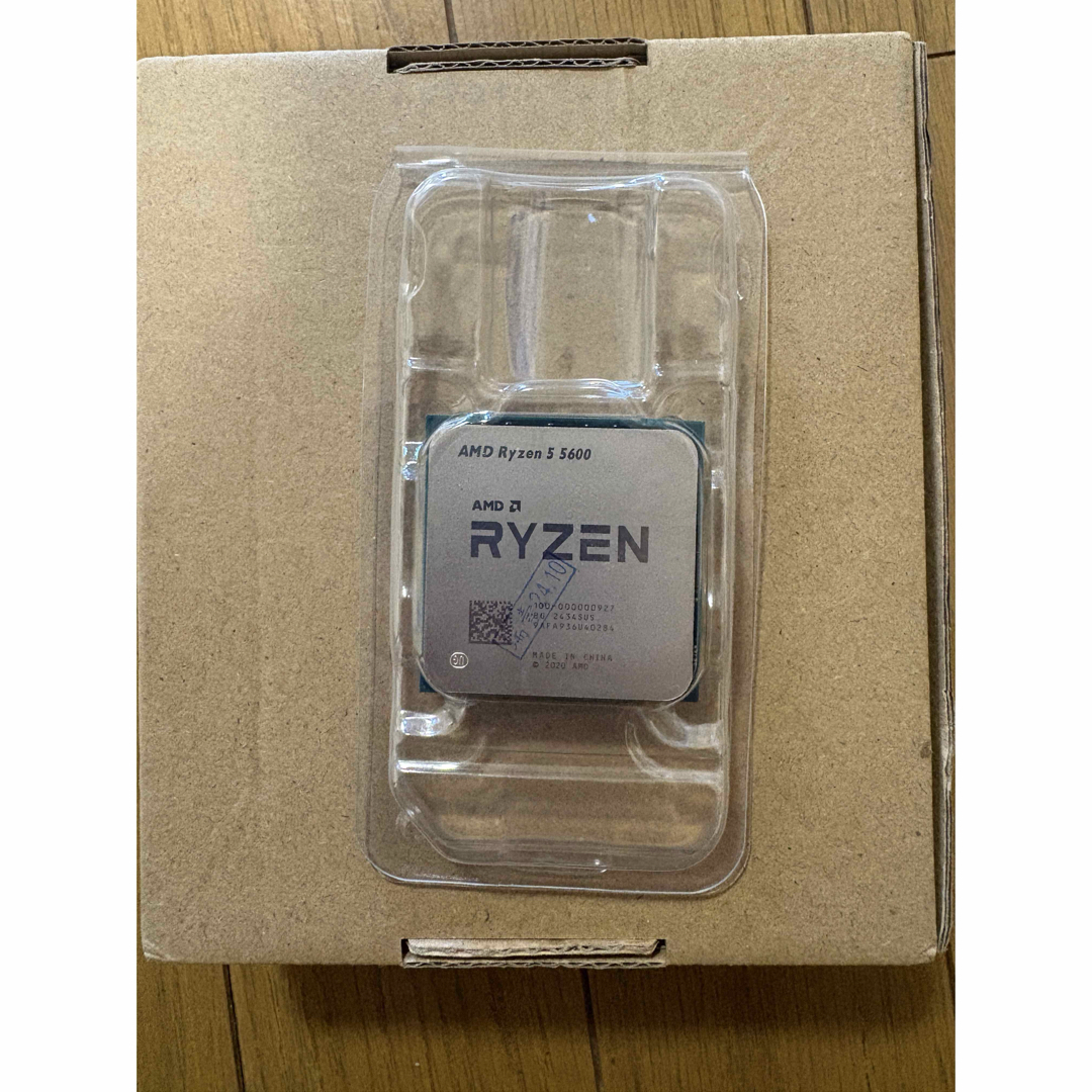 AMD - 新品未使用 Amd Ryzen 5 R5 5600 (BOX 無)の通販 by レオ AMD - 新品未使用 Amd Ryzen 5 R5 5600 (BOX 無)の通販 by レオ