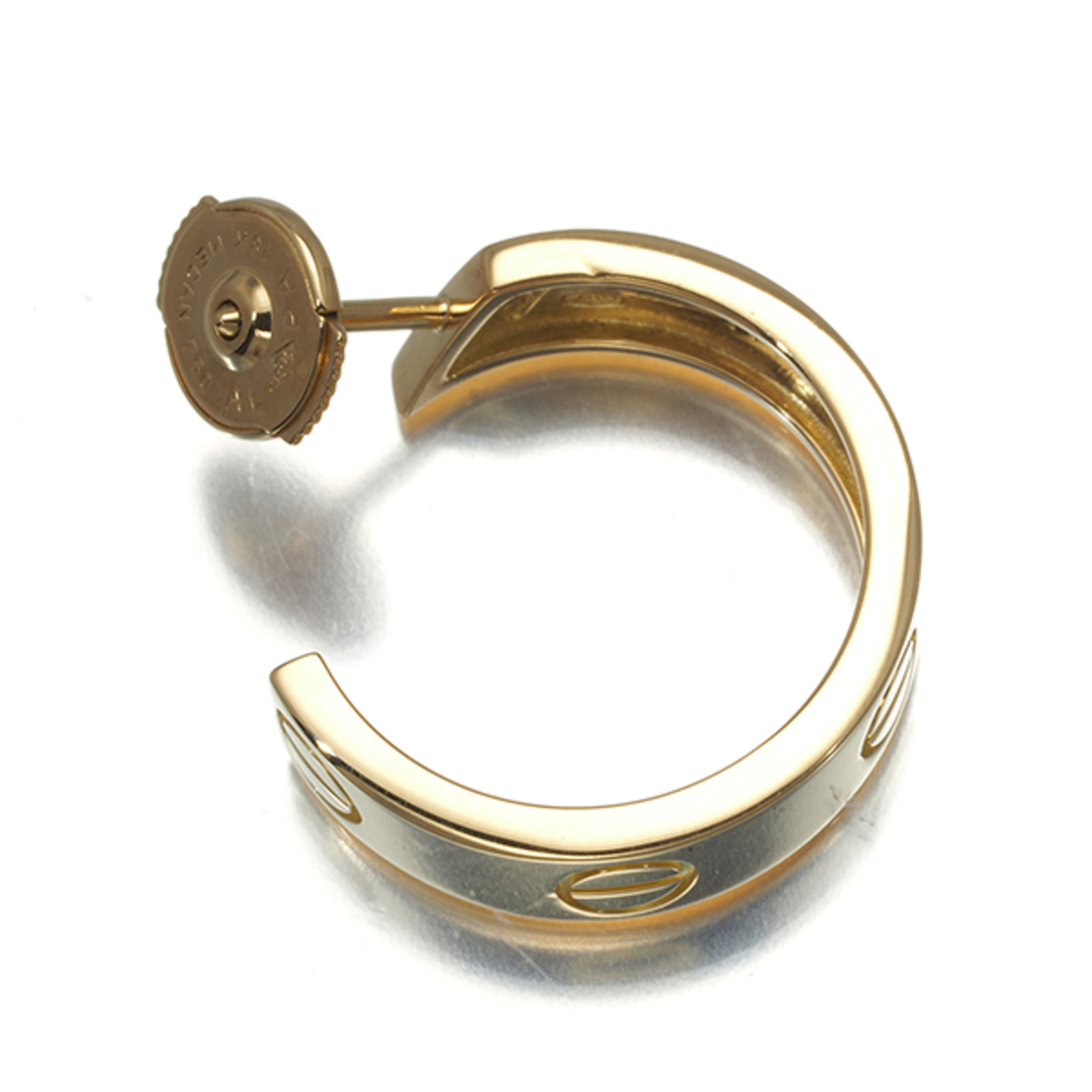 Cartier - カルティエ ラブピアス フープ 片耳 右耳用 K18YG の Cartier - カルティエ ラブピアス フープ 片耳 右耳用 K18YG の