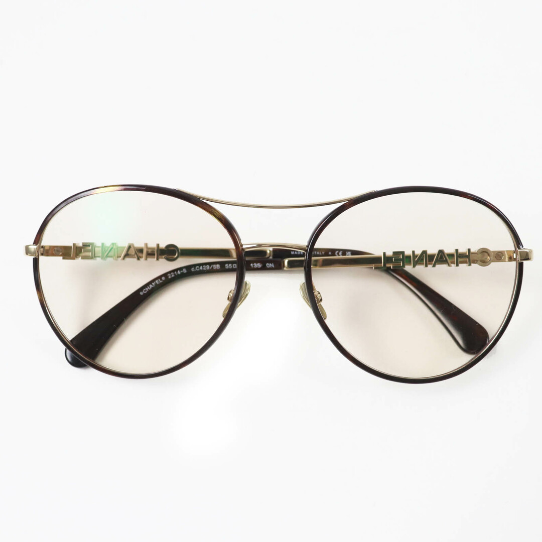CHANEL - 美品◎CHANEL シャネル 24SS 2214-S パイロット べっ甲 CHANEL - 美品◎CHANEL シャネル 24SS 2214-S パイロット べっ甲