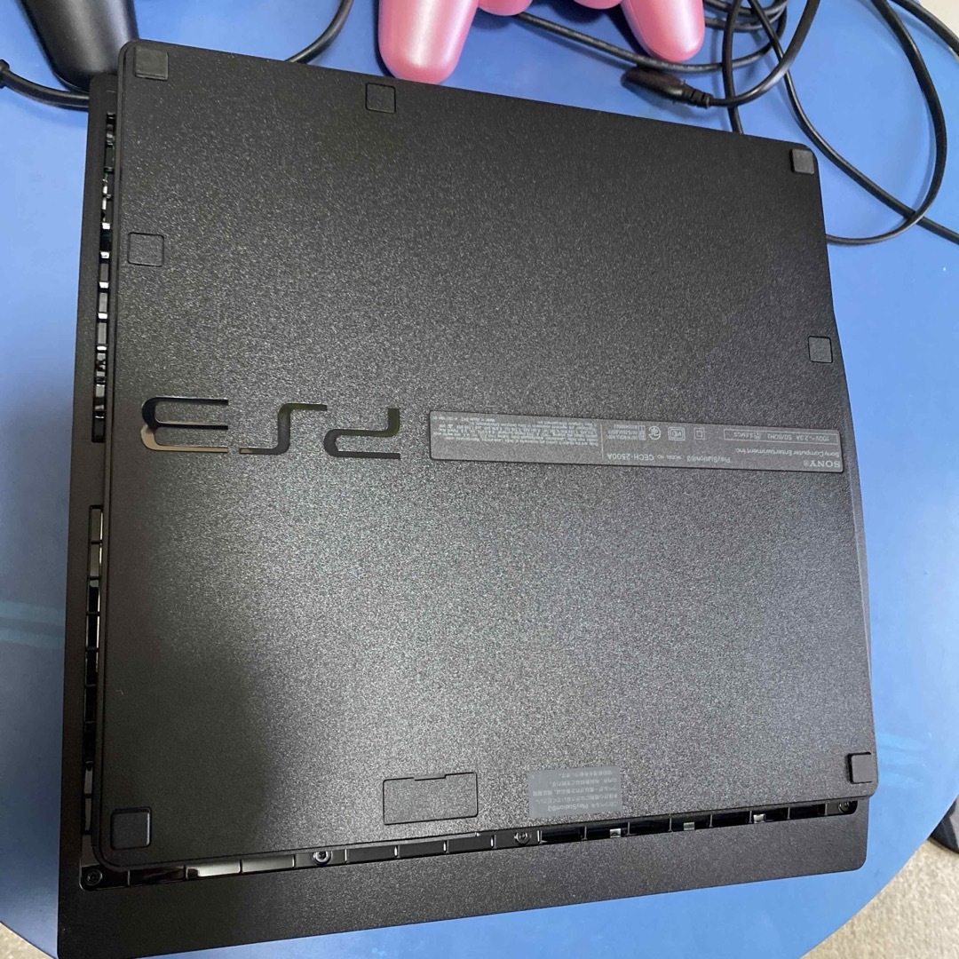 PlayStation3 - PS3本体 CECH2500Aピンク・黒コントローラー付き PlayStation3 - PS3本体 CECH2500Aピンク・黒コントローラー付き