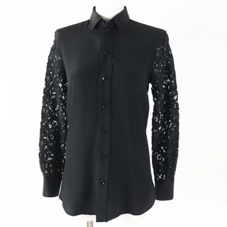 SAINT LAURENT(シャツ/ブラウス(長袖/七分) ・ ブラック/黒色系 SAINT LAURENT(シャツ/ブラウス(長袖/七分) ・ ブラック/黒色系