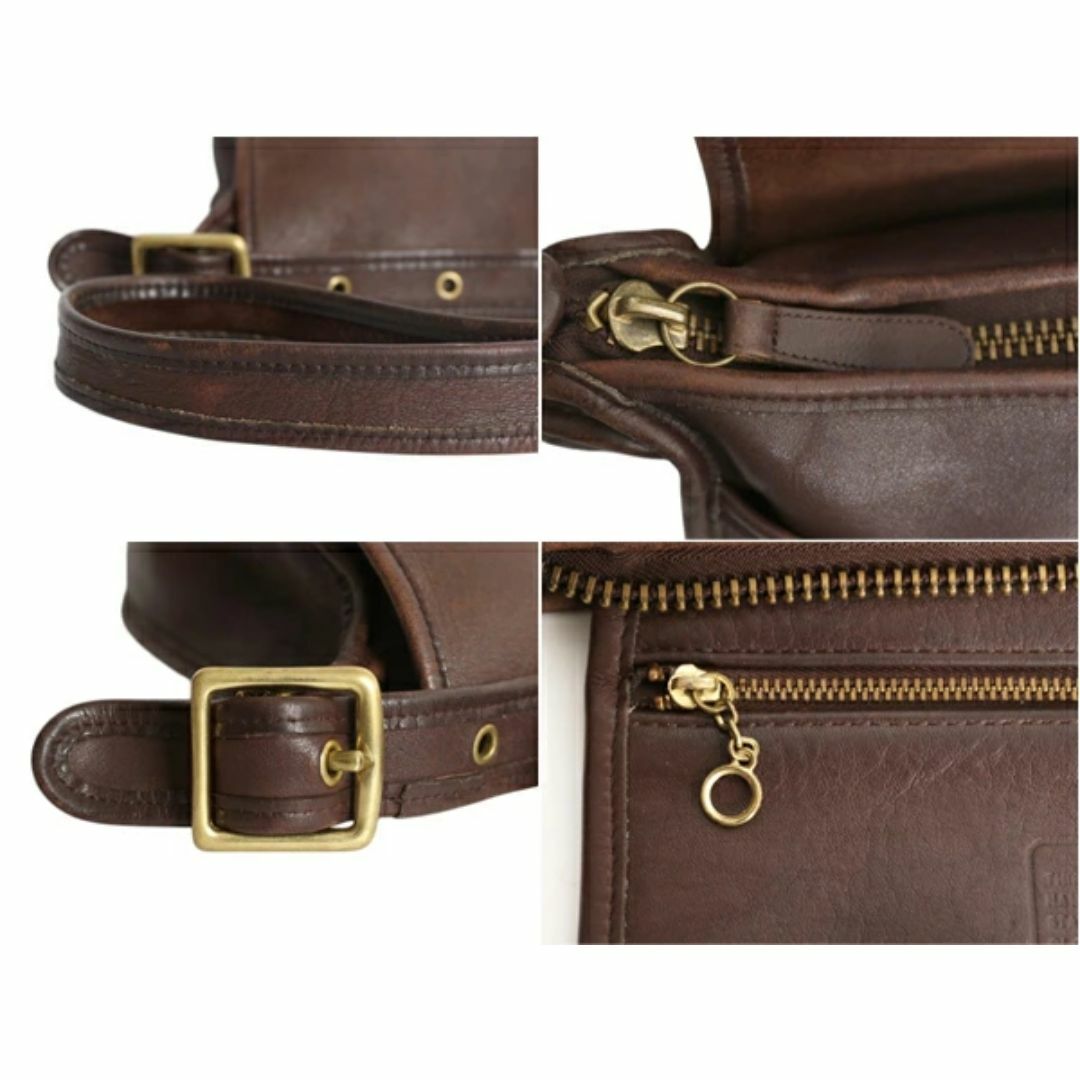 COACH - USA製 オールドコーチ 本革 レザー ショルダーバッグ COACH - USA製 オールドコーチ 本革 レザー ショルダーバッグ