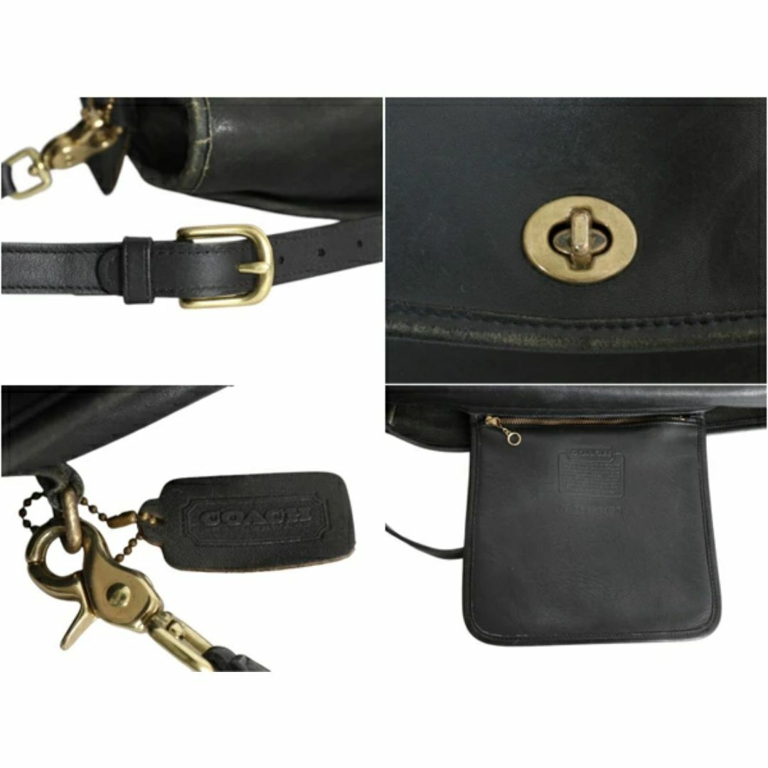 COACH - USA製 オールドコーチ 本革 レザー 2way レザーバッグ COACH - USA製 オールドコーチ 本革 レザー 2way レザーバッグ