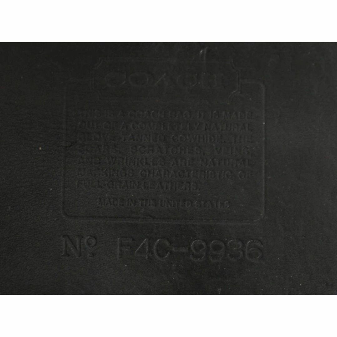 COACH - USA製 オールドコーチ 本革 レザー ショルダーバッグ COACH - USA製 オールドコーチ 本革 レザー ショルダーバッグ