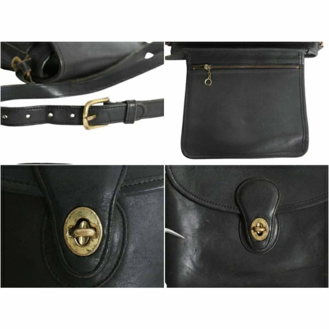 COACH - USA製 オールドコーチ 本革 レザー ショルダーバッグ COACH - USA製 オールドコーチ 本革 レザー ショルダーバッグ