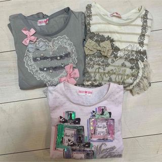 mezzo piano - メゾピアノ ロンT 120 3点セットの通販 by mezzo piano - メゾピアノ ロンT 120 3点セットの通販 by