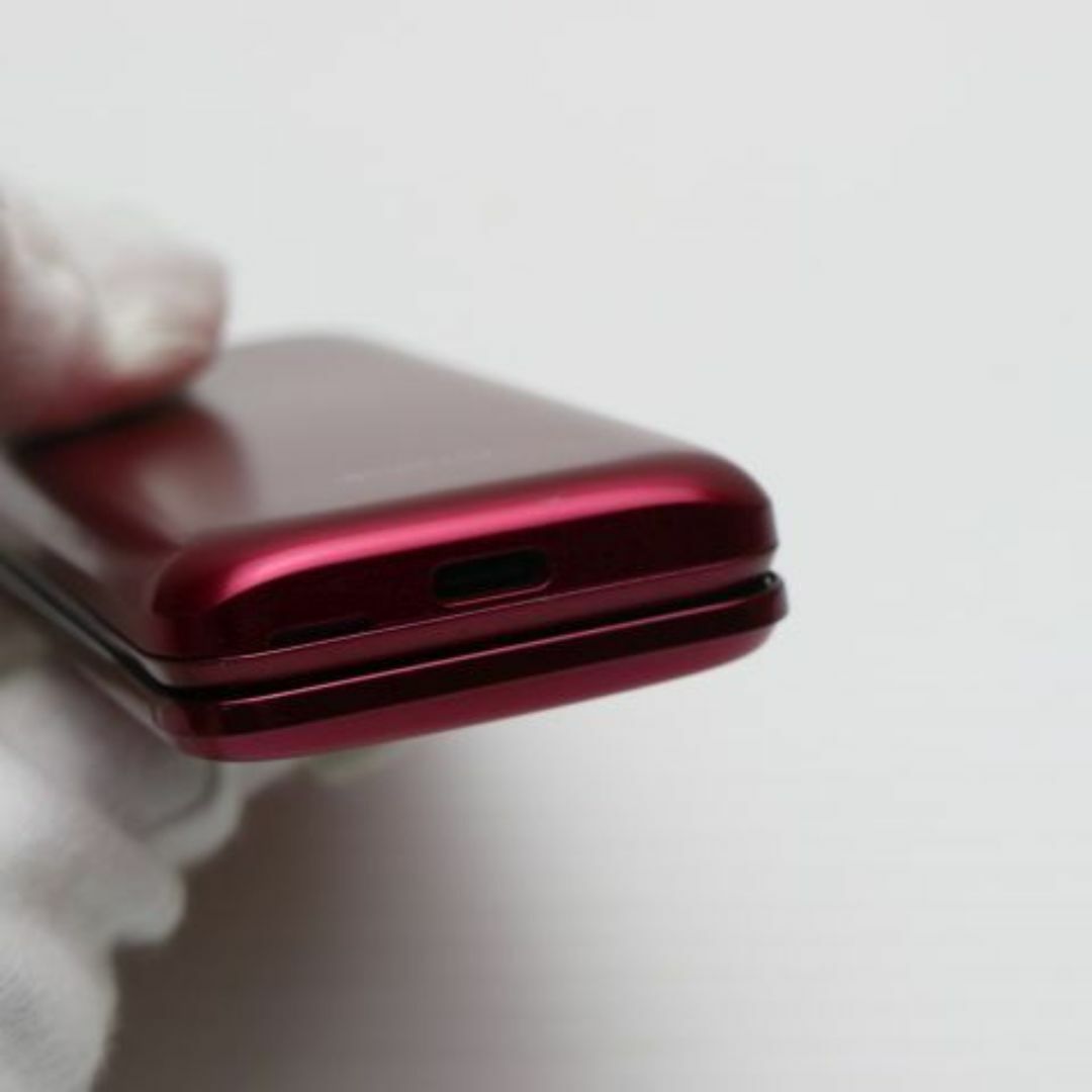京セラ - 超美品 かんたんケータイ ライト KYF43 ワインレッド 京セラ - 超美品 かんたんケータイ ライト KYF43 ワインレッド