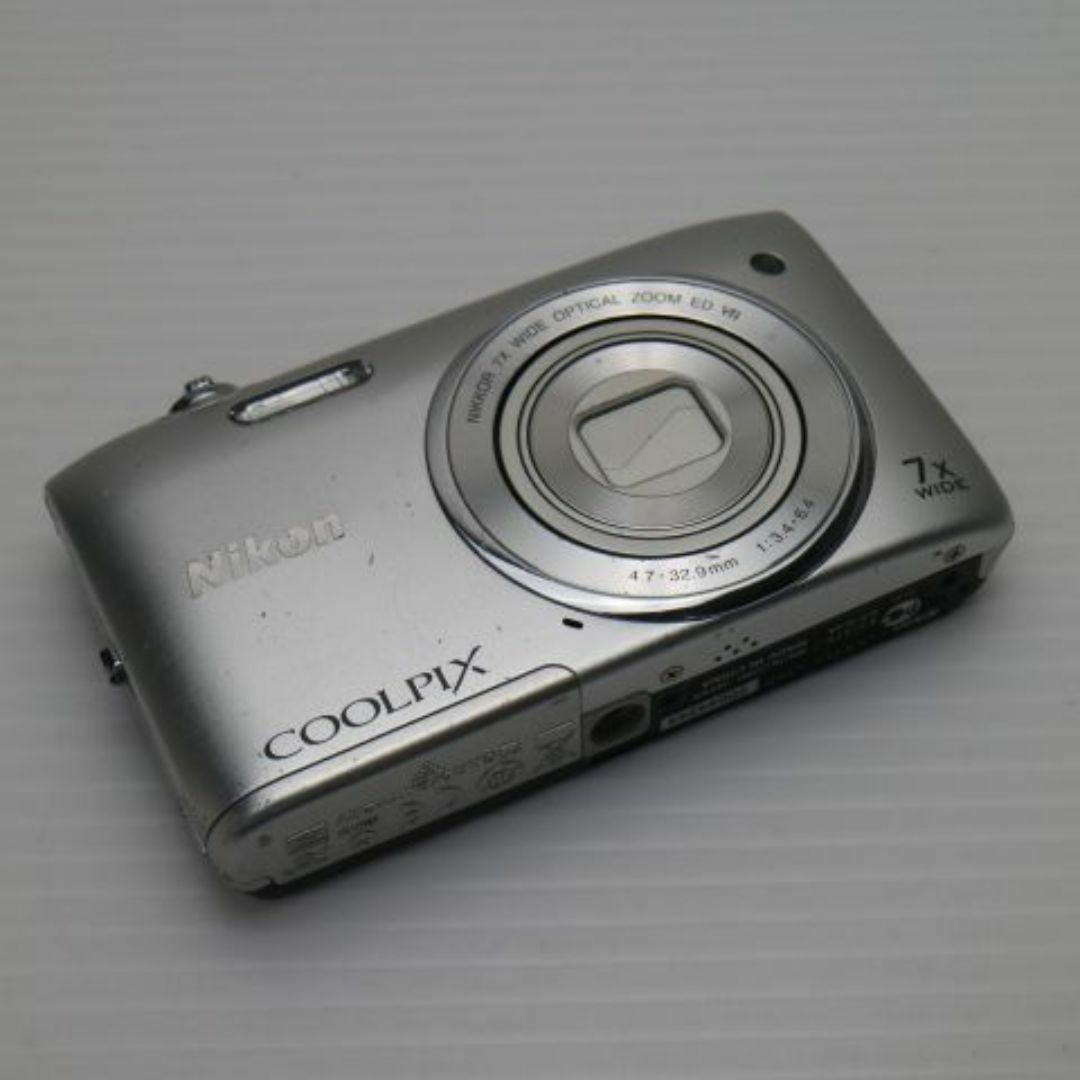 Nikon - 良品中古 COOLPIX S3500 クリスタルシルバー M222の通販 Nikon - 良品中古 COOLPIX S3500 クリスタルシルバー M222の通販