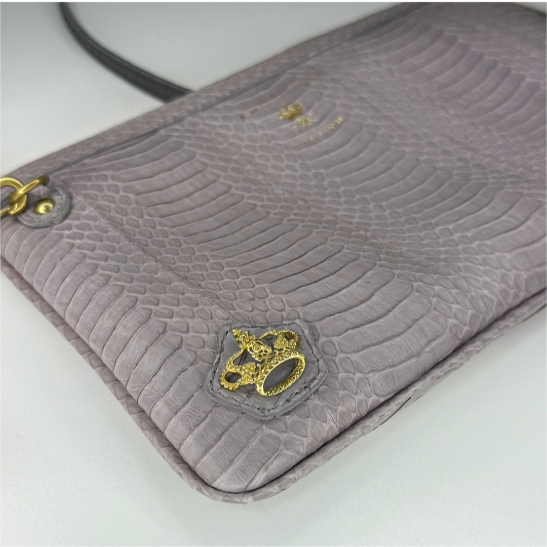 A.D.M.J. - 極美品 ADMJ 蛇革 ポーチウォレット A.D.M.J.の通販 A.D.M.J. - 極美品 ADMJ 蛇革 ポーチウォレット A.D.M.J.の通販