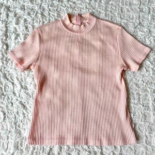 Courreges - クレージュ ☆ チェック柄切替 ナイロン 半袖 Courreges - クレージュ ☆ チェック柄切替 ナイロン 半袖