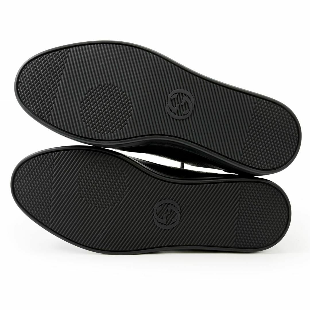 GUCCI - 【新品未使用】 グッチ スニーカー GG柄 PVC 黒 GUCCI - 【新品未使用】 グッチ スニーカー GG柄 PVC 黒