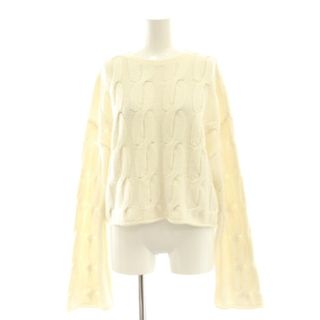 ミューズ ドゥーズィエム クラス 23AW JOYFUL ケーブルプルオーバー(ニット/セーター)