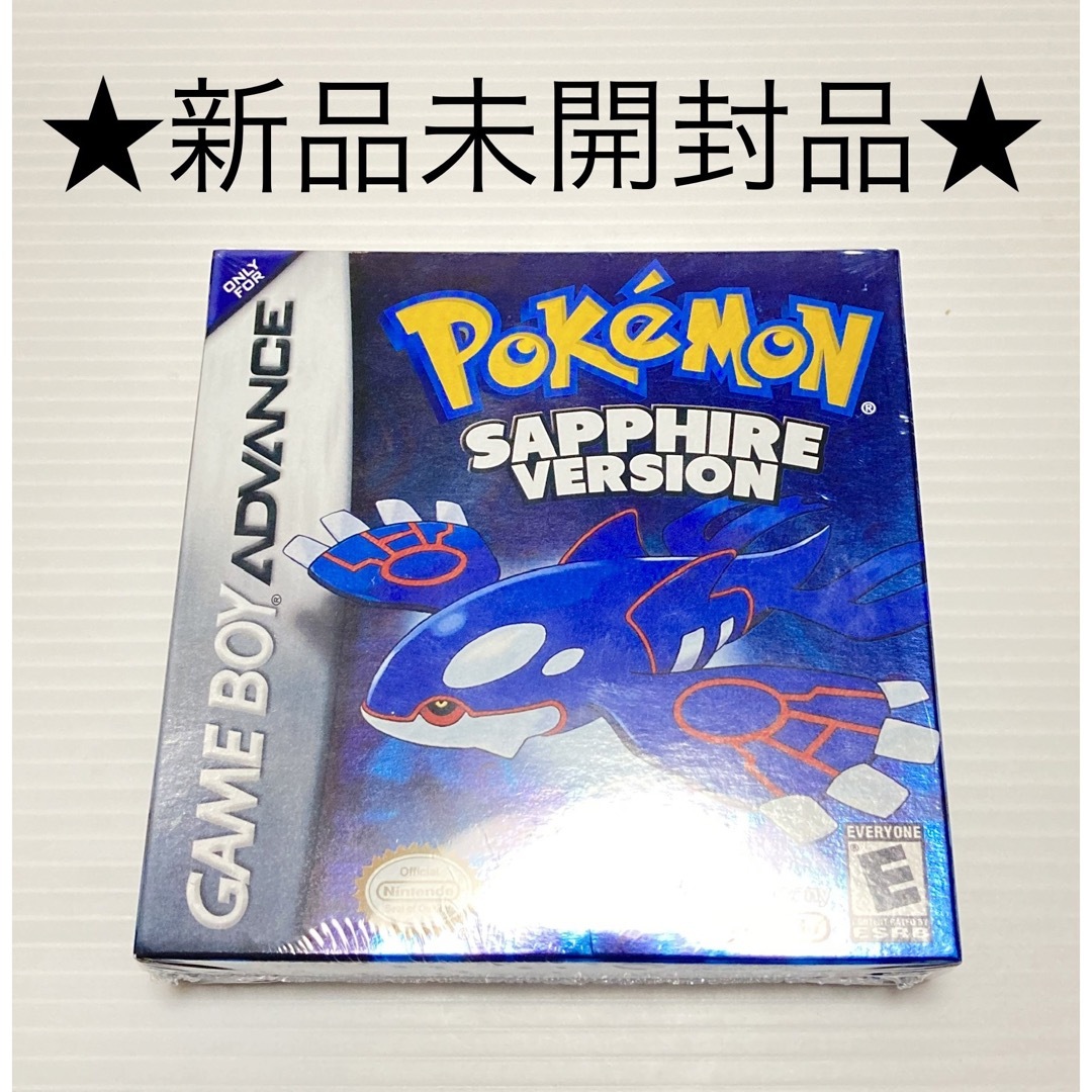ゲームボーイアドバンス - 【新品未開封品】GBA《Pokemon ゲームボーイアドバンス - 【新品未開封品】GBA《Pokemon